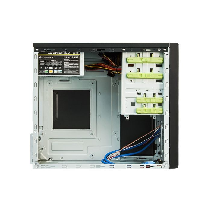 CHIEFTEC PC Case Mesh XT-01B, w/o PSU, 2xUSB3.1, VGA 340mm, mATX, Black