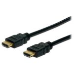 Кабель DIGITUS HDMI (M/M), High speed/Ethernet, 2м, чорний