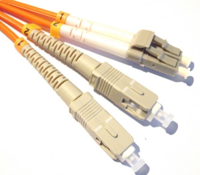 Патч-корд волоконно-оптичний DIGITUS SC/UPC-SC/UPC, 50/125, MM, OM3, duplex, 5м