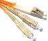 DIGITUS Fiber Optic Patch Cord, SC to SC, Singlemode 09/125 µ, Duplex Length 5m