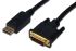 DIGITUS Cable DisplayPort > DVI-D (M/M), 2m, black