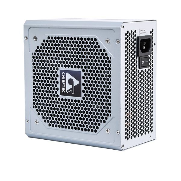 CHIEFTEC PSU iArena  (600W), 80%, 120mm, 1xMB 24pin(20+4), 1xCPU 8pin(4+4), 2xMolex, 6xSATA, 2xPCIe 8pin(6+2), Bulk