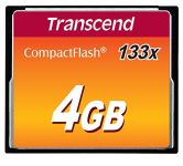 Карта пам'яті Transcend CF   4GB 133X