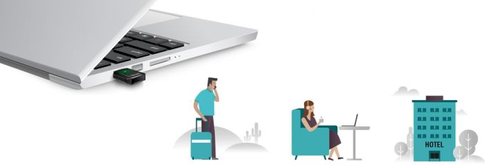 Адаптер WiFi TP-LINK Archer T2U AC600, USB