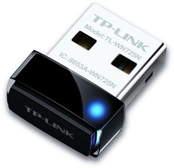 TP-LINK WiFi-adapter  N150, USB TP-Link TL-WN725N