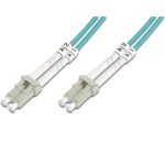 Патч-корд волоконно-оптичний DIGITUS LC/UPC-LC/UPC, 50/125, MM, OM3, duplex, 1м