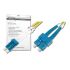 DIGITUS Fiber Optic Patch Cord, LC to SC, OS2, Singlemode 09/125 µ, Duplex, Length 10m