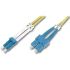 DIGITUS Fiber Optic Patch Cord, LC to SC, OS2, Singlemode 09/125 µ, Duplex, Length 1m
