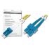 DIGITUS Fiber Optic Patch Cord, LC to SC, OS2, Singlemode 09/125 µ, Duplex, Length 3m