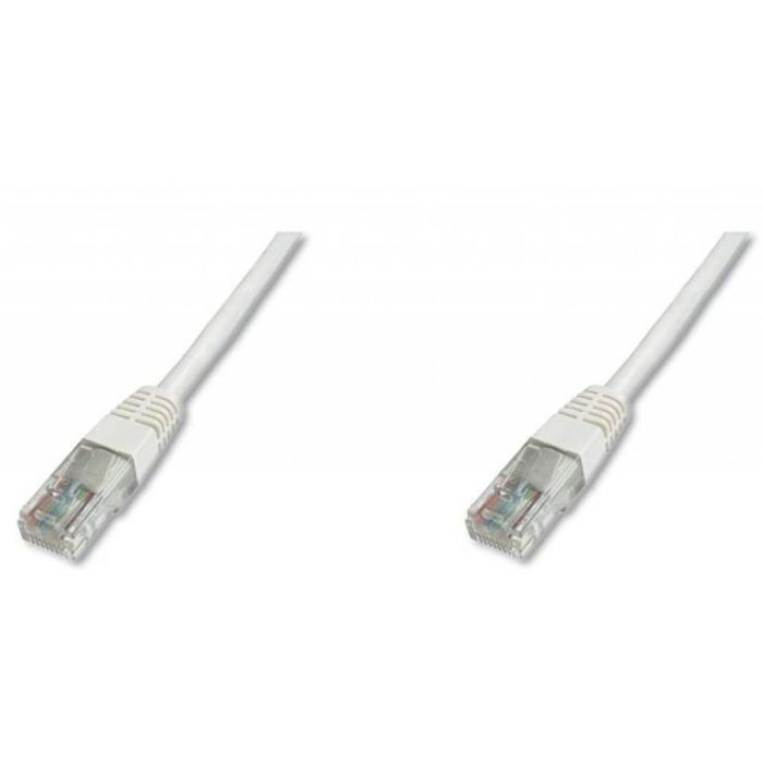 DIGITUS CAT 5e U-UTP patch cable, Length 0,25 m, AWG 26/7 Color grey