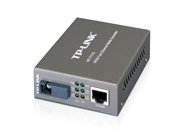 Медіаконвертер TP-LINK  1xFE, 100Base-LX, SM, WDM, 20km, SC TP-Link MC111CS