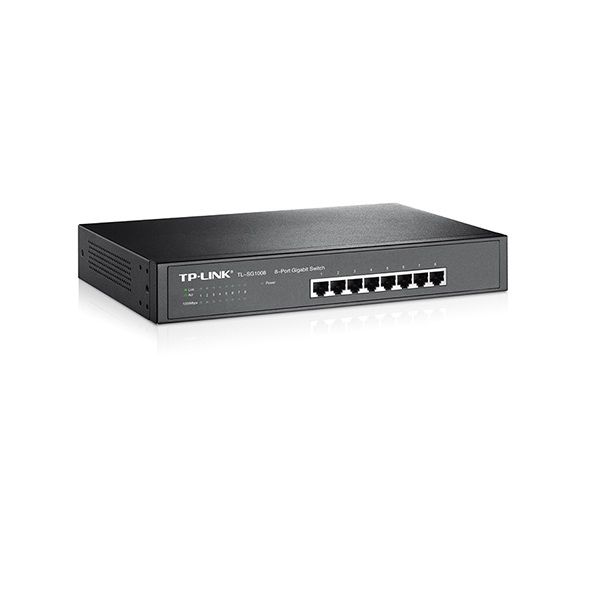 Коммутатор TP-LINK  8xGE, Неуправляемый TP-Link TL-SG1008