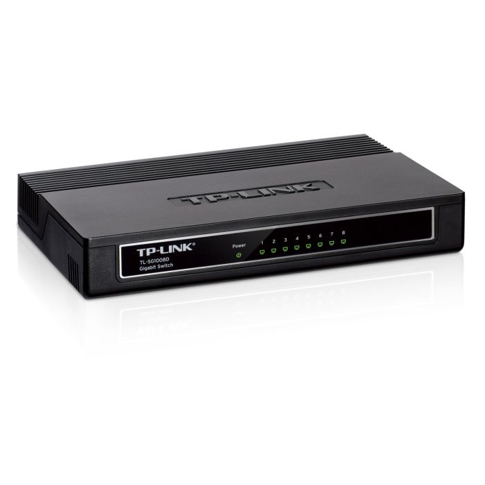 TP-LINK Switch  8xGE, Unmanageable TP-Link TL-SG1008D