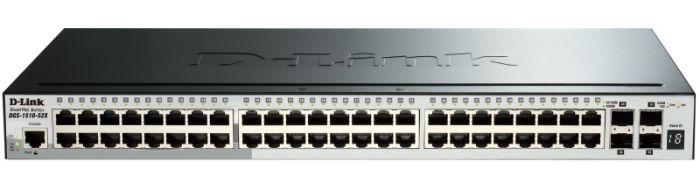 Коммутатор   48xGE, 4xSFP+, SmartPro D-Link DGS-1510-52X