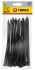 TOPEX Tie clamp, 75pcs, plastic, 4.8x200mm, black