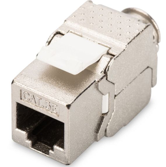 DIGITUS CAT 5e Keystone Jack, shielded, RJ45 to LSA
