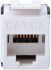 DIGITUS CAT 6A Keystone Jack, unshielded