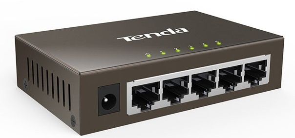 TENDA  5xGE Unmanaged Desktop Switch Tenda TEG1005D