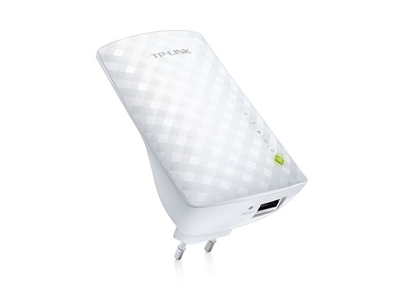 TP-LINK WiFi Range Extender  AC750, 1хFE LAN, MESH TP-Link RE200