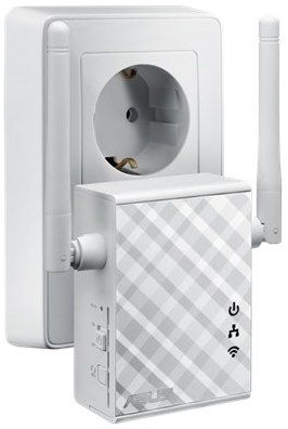 Розширювач покриття WiFi  ASUS RP-N12  N300 1хFE LAN