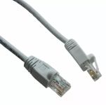 Патч-корд DIGITUS CAT 5e UTP, 1.5м, AWG 26/7, Cu, PVC, сірий