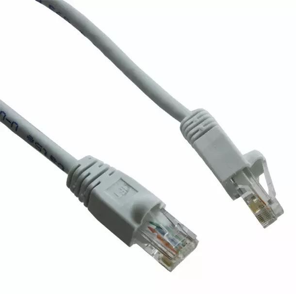 Патч-корд DIGITUS CAT 5e UTP, 1.5м, AWG 26/7, Cu, PVC, сірий