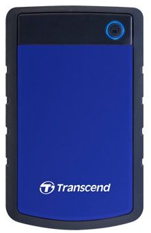Портативний жорсткий диск Transcend 4TB USB 3.1 StoreJet 25H3 Синій