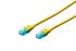 DIGITUS patch cable CAT 5e UTP, 2m, AWG 26/7, CCA, PVC, yellow
