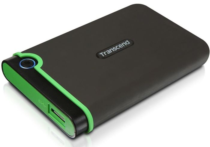 Портативний жорсткий диск Transcend 2TB USB 3.1 StoreJet 25M3 Сірий