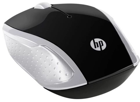 Мышь HP  200, WL, pike silver