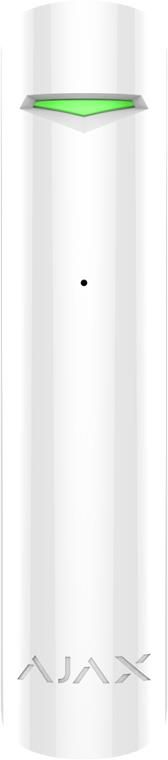 Glassbreak detector Ajax GlassProtect, Jeweler, Wireless, white