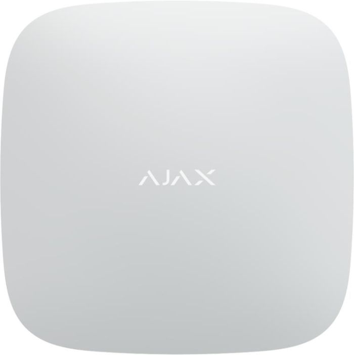 Интеллектуальная централь Ajax Hub, gsm, ethernet, jeweller, беспроводная, белый