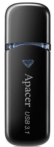 Накопитель Apacer  64GB USB 3.2 Type-A AH355 Чёрный