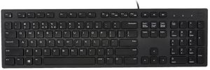 Клавiатура Dell Multimedia Keyboard-KB216 Ukrainian (QWERTY) - Black