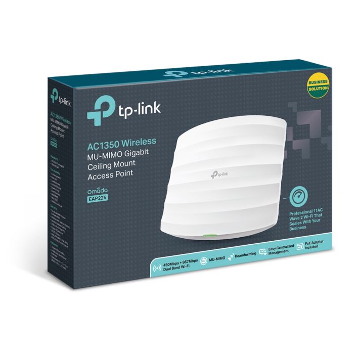 Точка доступу TP-LINK  AC1350 1xGE LAN, PoE TP-Link EAP225