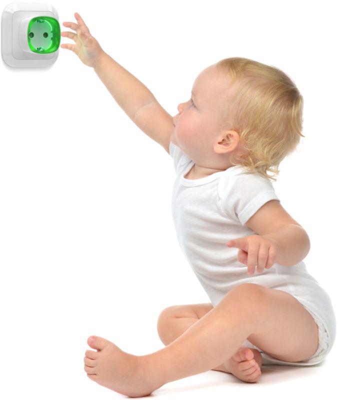 Ajax Socket Smart Socket, 230V, 11A, 2.5kW, jeweler, wireless, white