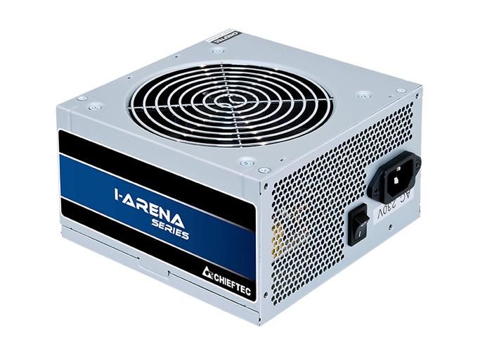 CHIEFTEC PSU iArena  (450W), >85%, 120mm, 1xMB 24pin(20+4), 1xCPU 8pin(4+4), 3xMolex, 5xSATA, 1xPCIe 8pin(6+2), Bulk