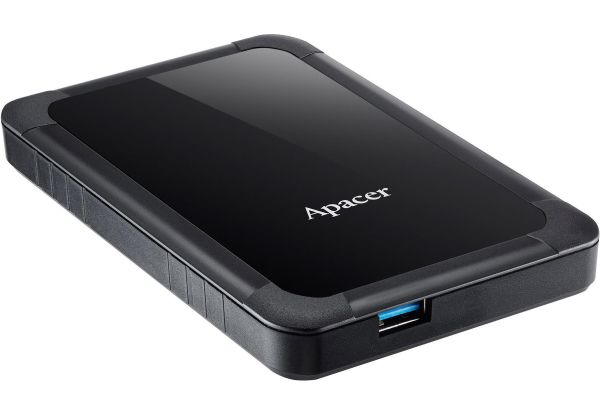 Портативний жорсткий диск Apacer 1TB USB 3.1 AC532 Чорний