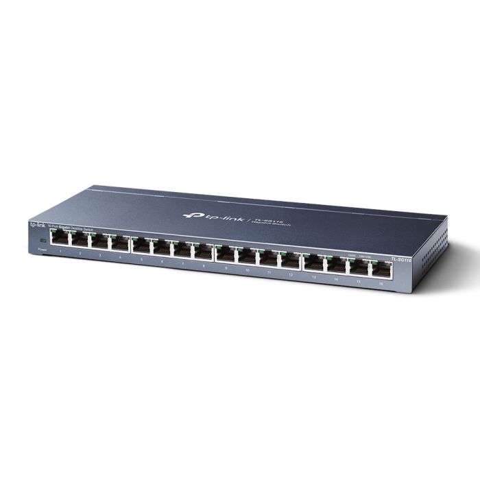 TP-LINK Switch  16xGE, Unmanageable TP-Link TL-SG116