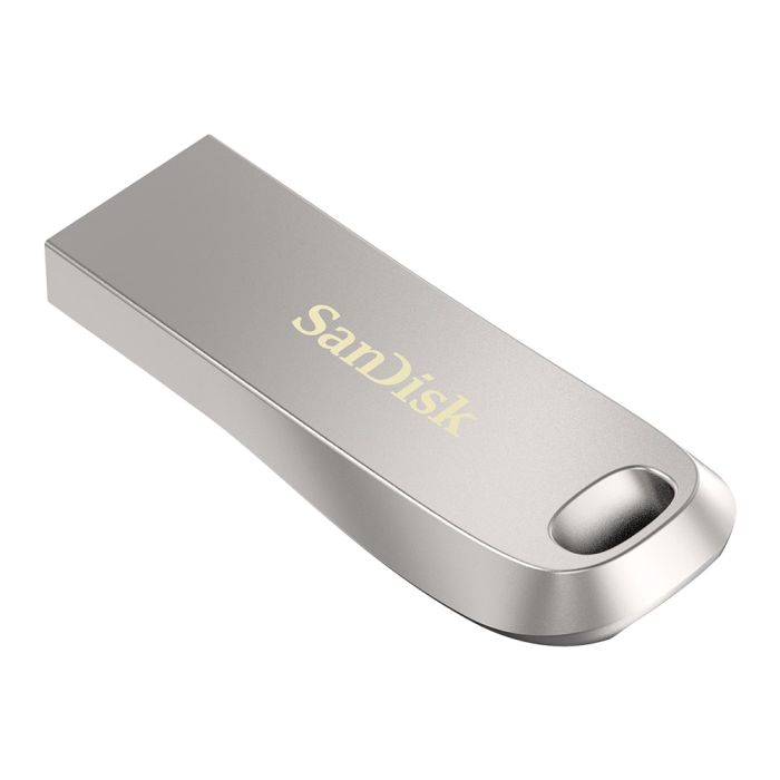 Накопитель SanDisk  128GB USB 3.1 Type-A Ultra Luxe Серебристый