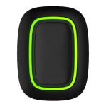 Бездротова тривожна кнопка Ajax Button, jeweller, бездротовий, чорний