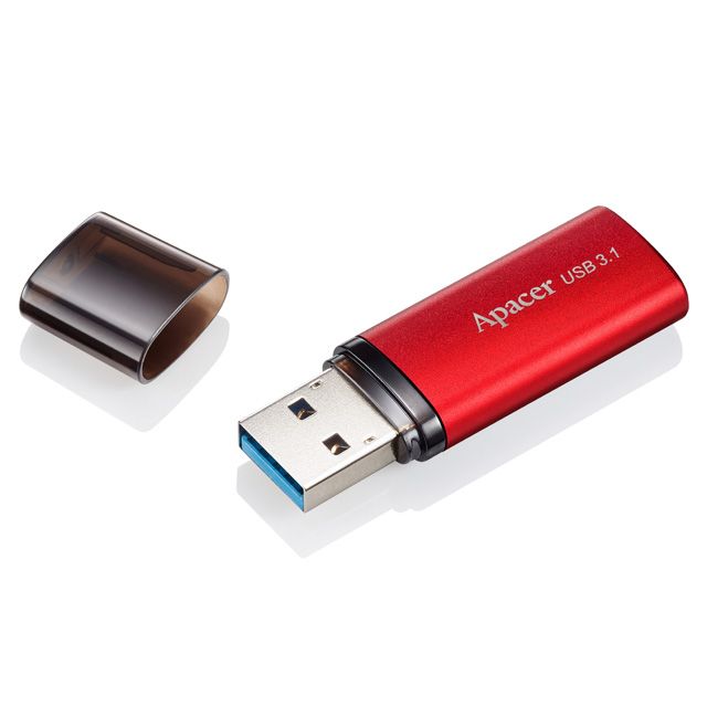 Накопичувач Apacer  64GB USB 3.1 Type-A AH25B Red