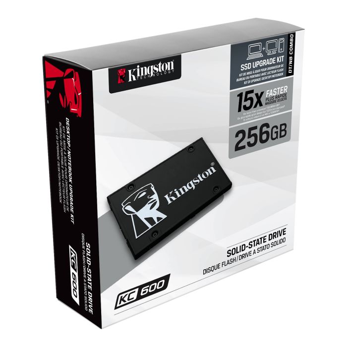SSD Kingston 2.5"  256GB SATA KC600