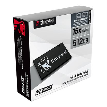 SSD Kingston 2.5"  512GB SATA KC600