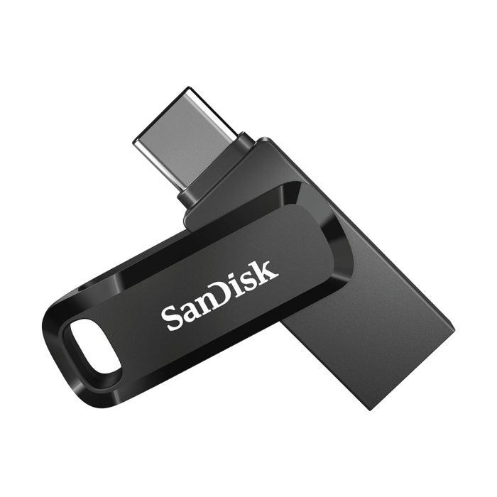 Накопичувач SanDisk   64GB USB 3.1 Type-A + Type-C Ultra Dual Drive Go Чорний