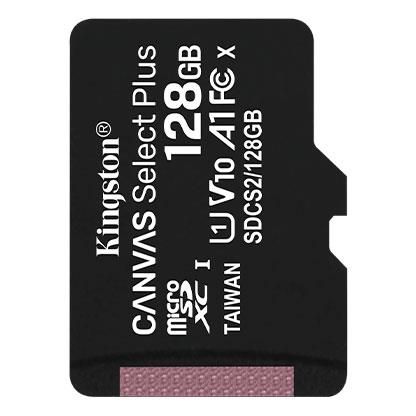 Карта памяти Kingston microSD  128GB C10 UHS-I R100MB/s