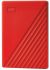 Портативный жесткий диск WD 4TB USB 3.2 Gen 1 My Passport Красный