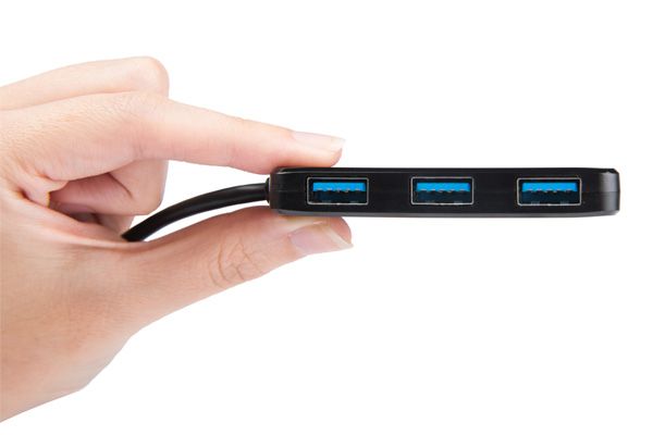 Хаб Transcend USB 3.1 Type-A > 4xUSB 3.1 Type-A пасивний