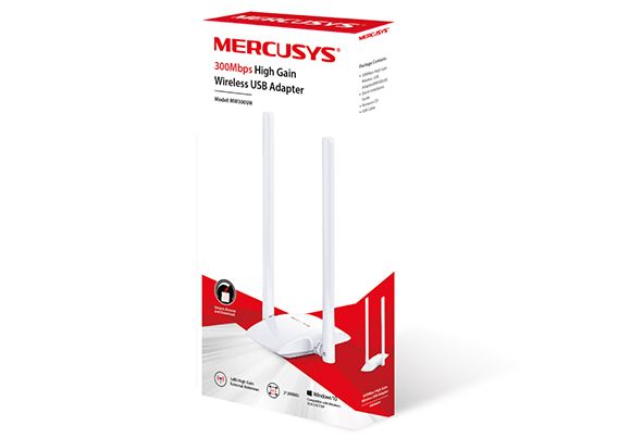 Адаптер WiFi MERCUSYS  N300, USB Mercusys MW300UH