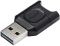 Кардрідер Kingston USB 3.2 Type-A > microSD UHS-II Чорний
